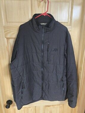 First Lite Men's Black Quilted Puffer Jacket
